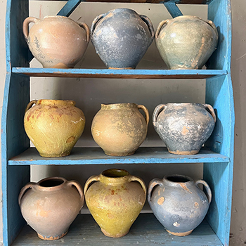 Glazed Mediterranean Style Pottery 