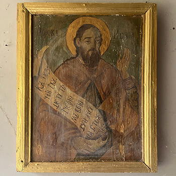 Large Icon of Prophet Isiah