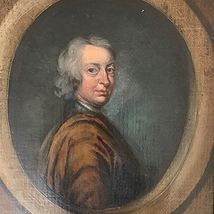 Portrait of Dryden after Kneller